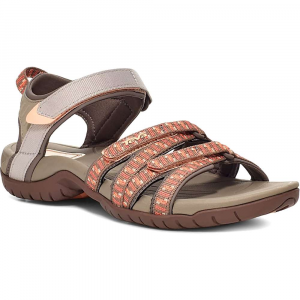Teva Women's Tirra Sandal - 6.5 - Stacks Tan / Orange