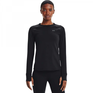 Under Armour Women's Packaged Base 4.0 Crew Neck Top - Large - Black / Pitch Gray