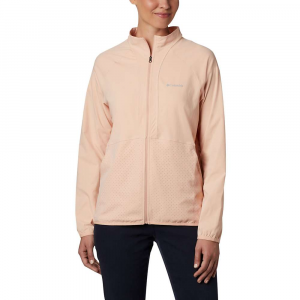 Columbia Women’s Bryce Peak Perforated Full Zip Jacket – Medium – Peach Cloud