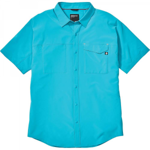 Marmot Men’s Northgate Peak SS Shirt – Small – Enamel Blue