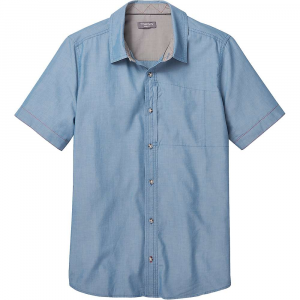 Toad & Co Men’s Cutler SS Shirt – Small – Bright Indigo