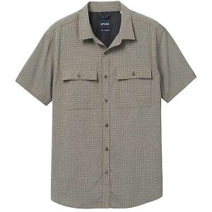 Prana Men's Garvan SS Shirt - Small - Evergreen