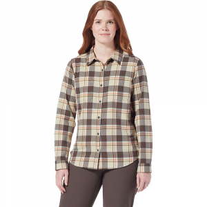Royal Robbins Women's Lieback Organic Cottle LS Flannel - Large - Everglade Timber Cove Pld