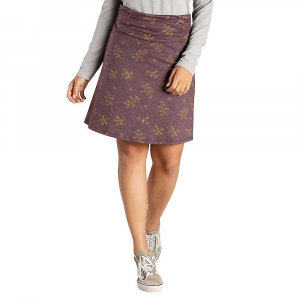 Toad & Co Women's Chaka Skirt - Small - Raisin Stitch Print