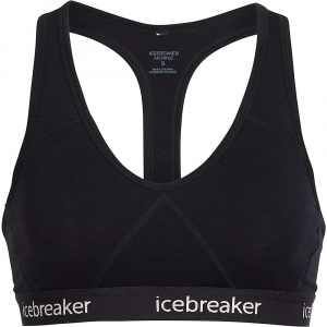 Icebreaker Women's Sprite Racerback Bra - Large - Black
