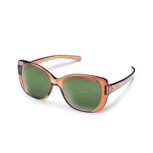 Suncloud Beyond Polarized Sunglasses - One Size - Transparent Brown / Polarized Gray Green