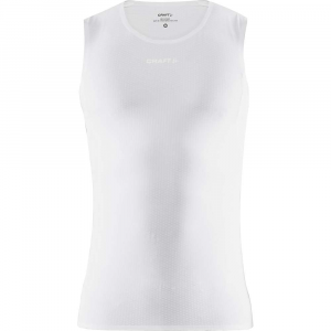 Craft Sportswear Men's Pro Dry Nanoweight Sleeveless Top - XL - White