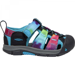 KEEN Toddlers' Newport H2 Water Sandals with Toe Protection and Quick  - 4 - Rainbow Tie Dye
