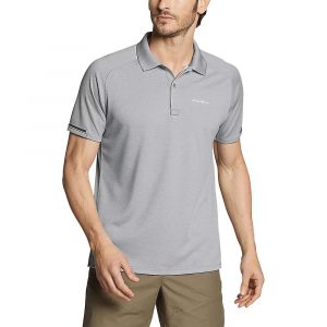 Eddie Bauer Motion Men's Resolution Pro SS Polo - Small - Grey