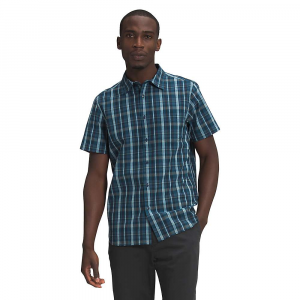 The North Face Men's Hammetts II SS Shirt - Small - Monterey Blue Hrtg Extra Small Four Color Plaid