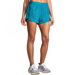Brooks Women's Chaser 3 Inch Short - Large - Lagoon Speckle Print / Brooks