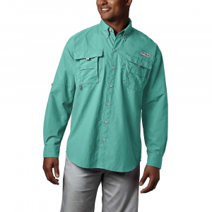 Columbia Men's Bahama II LS Shirt - Large - City Grey