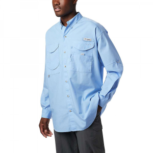 Columbia Men's Bonehead LS Shirt - Medium - Vivid Blue