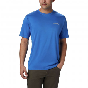 Columbia Men's PFG Zero Rules SS Shirt - Medium - Vivid Blue