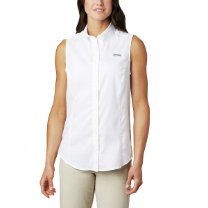 Columbia Women's Tamiami Sleeveless Shirt - Medium - Collegiate Navy
