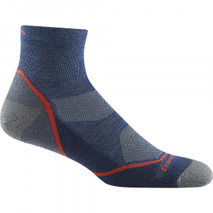 Darn Tough Men's Light Hiker 1/4 Lightweight Cushion Sock - Medium - Taupe