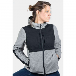 Dovetail Women's Apelian Utility Work Fleece Jacket - XL - Grey / Black