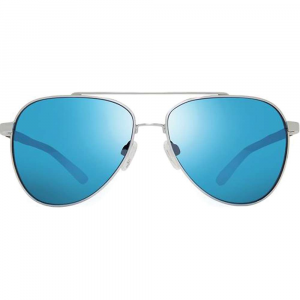 Revo Arthur Sunglasses - One Size - Chrome / H2O Blue