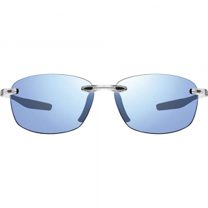 Revo Descend Fold Sunglasses - One Size - Crystal / Blue Water