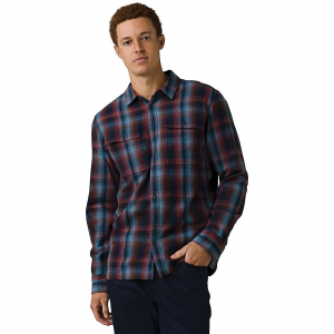 Prana Men’s Glover Park Lined Flannel Shirt – Small – Nautical