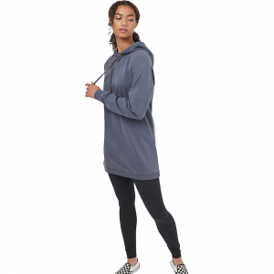 Tentree Women's French Terry Oversized Hoodie Dress - Small - Periscope Grey