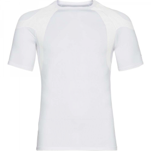 Odlo Men's Active Spine Crew Neck SS T-Shirt - XL - White