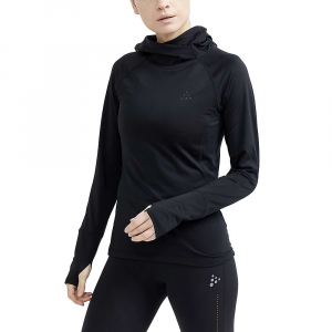 Craft Sportswear Women's Adv Charge Hooded Sweater - XS - Black