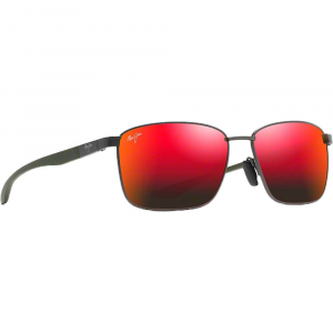 Maui Jim Ka'Ala Sunglasses - One Size - Dark Gunmetal / Hawaii Lava