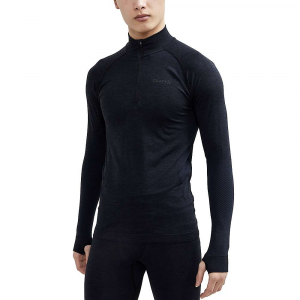 Craft Sportswear Men's Core Dry Active Comfort Half Zip Top - XL - Black