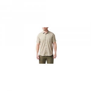5.11 Men's Aerial SS Shirt - XL - Khaki