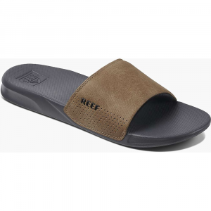Reef Men's One Slide Sandal - 13 - Grey / Tan