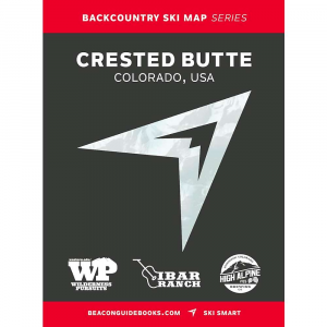 Beacon Guidebooks Crested Butte Map