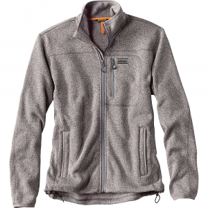 Orvis Men's Recycled Sweater Fleece Jacket - Large - Heather Grey
