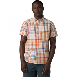 Prana Men’s Benton Shirt – Slim – Small – Faded Poppy