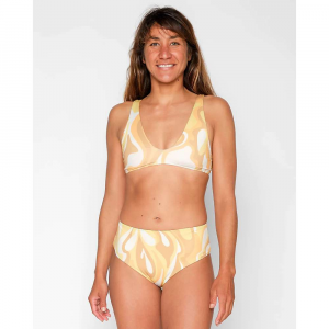 Seea Women's Brasilia High Waist Bikini Bottom - Medium - Solaris