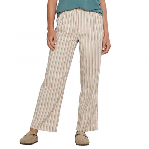 Toad & Co Women's Taj Hemp Pant - XL - Egret Thin Stripe