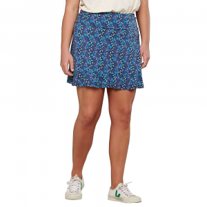 Toad & Co Women's Chaka Ruffle Skirt - Small - North Shore Gerbera Print