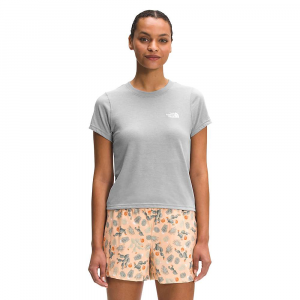 The North Face Women's Simple Logo Tri-Blend SS Tee - Small - TNF Light Grey Heather