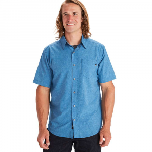 Marmot Men's Aerobora SS Shirt - Big - 1X - Varsity Blue