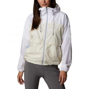 Columbia Women's Alpine Chill Windbreaker Jacket - 1X - White / Chalk / Cirrus Grey
