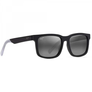 Maui Jim Stone Shack Sunglasses - One Size - Matte Black with Crystal tips / Neutral Grey