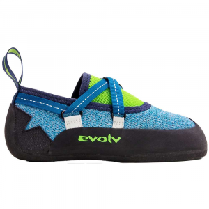 Evolv Kid's Venga Climbing Shoe - 3 - Lime Green