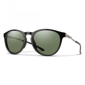 Smith Wander Sunglasses - One Size - Black / ChromaPop Polarized Grey Green