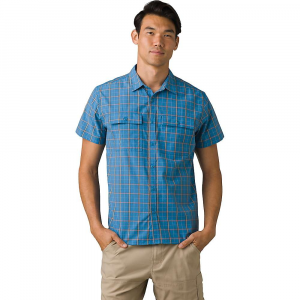 Prana Men's Kirkwood Shirt - Small - Blue Waters