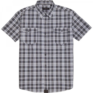 Dakota Grizzly Men's Seth Button Up SS Shirt - Large - Lapis