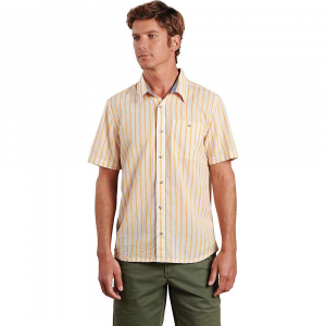 Toad & Co Men's Cuba Libre SS Shirt - Medium - Salt Stripe