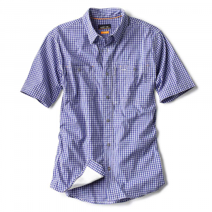 Orvis Men's River Guide SS Shirt - Small - Ocean Blue