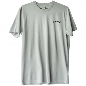 KAVU Men's Klear Above Etch Art T-Shirt - Small - Grey