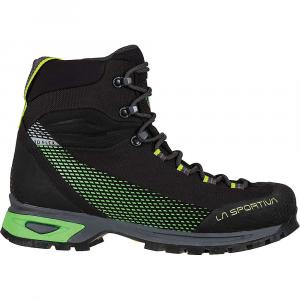 La Sportiva Men's Trango TRK GTX Boot - 40.5 - Black / Flash Green