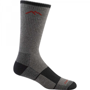 Darn Tough Men's Coolmax Hiker Full Cushion Boot Sock - XL - Grey / Black